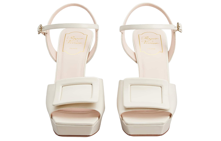 Lookbook (W) Sandales à Plateforme Roger Vivier Boucle Cuir ''Beige Mode'' RVW69935110BSSC019