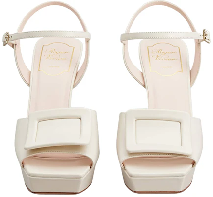 (W) Sandales à Plateforme Roger Vivier Boucle Cuir ''Beige Mode'' RVW69935110BSSC019 Lookbook (W) Sandales à Plateforme Roger Vivier Boucle Cuir ''Beige Mode'' RVW69935110BSSC019
