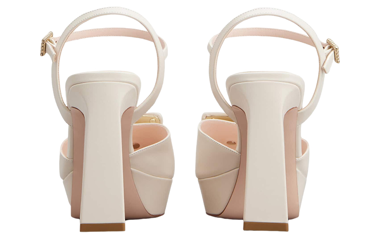 Purchase (W) Sandales à Plateforme Roger Vivier Boucle Cuir ''Beige Mode'' RVW69935110BSSC019