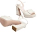 Details for (Women) Roger Vivier Leather Buckle Platform 'Fashion Sandal Beige' RVW69935110BSSC019