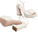Details for (W) Sandales à Plateforme Roger Vivier Boucle Cuir ''Beige Mode'' RVW69935110BSSC019