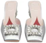 Lookbook (W) Roger Vivier Leren Sandalen 6,5cm ''Zilver met Kristallen Versiering'' RVW68534130KACB200