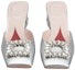 Lookbook (W) Sandal Fesyen Kulit Roger Vivier 6.5cm 'Hiasan Kristal Perak' RVW68534130KACB200