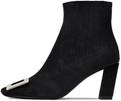 (Women) Roger Vivier Leather Fashion Stiletto Ankle Boot 'Black' RVW71330330HR0B999 (Women) Roger Vivier Leather Fashion Stiletto Ankle Boot 'Black' RVW71330330HR0B999
