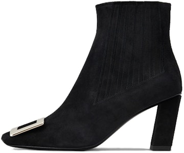 羅傑‧維維亞 皮革 時尚細跟 短靴 女款 黑色 Buy 羅傑‧維維亞 皮革 時尚細跟 短靴 女款 黑色