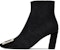 (W) Roger Vivier But Hitam Fesyen Stiletto Buku Lali Kulit RVW71330330HR0B999