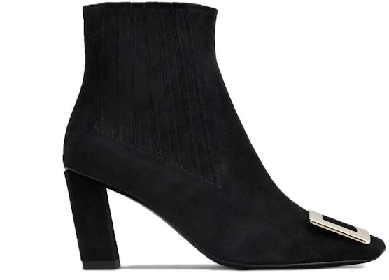 (Women) Roger Vivier Leather Fashion Stiletto Ankle Boot 'Black' RVW71330330HR0B999 Order (Women) Roger Vivier Leather Fashion Stiletto Ankle Boot 'Black' RVW71330330HR0B999