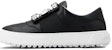 (W) Roger Vivier Kulit Kasut Tumit Bulat Low Top 'Keselesaan Serbaguna Hitam' RVW68734610JUSB999