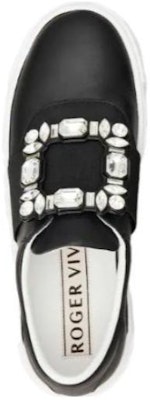 (Women) Roger Vivier Leather Round Toe Low Top Sneaker 'Versatile Comfort Black' RVW68734610JUSB999 Shop (Women) Roger Vivier Leather Round Toe Low Top Sneaker 'Versatile Comfort Black' RVW68734610JUSB999