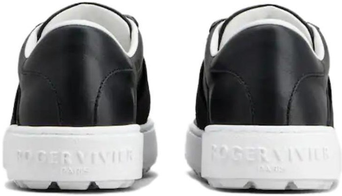 (Women) Roger Vivier Leather Round Toe Low Top Sneaker 'Versatile Comfort Black' RVW68734610JUSB999 Purchase (Women) Roger Vivier Leather Round Toe Low Top Sneaker 'Versatile Comfort Black' RVW68734610JUSB999