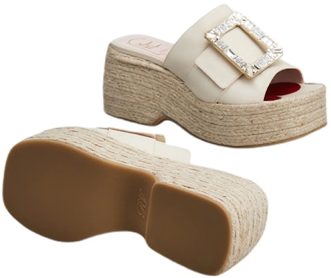 (Women) Roger Vivier Leather Round Toe Platform 'Beige' RVW61931050NK0C019 Shop (Women) Roger Vivier Leather Round Toe Platform 'Beige' RVW61931050NK0C019