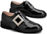 (W) Roger Vivier Kulit Slip-On Tumit Blok Hujung Bulat 'Hitam' RVW54835700D1PB999