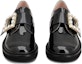 Lookbook (W) Roger Vivier Kulit Slip-On Tumit Blok Hujung Bulat 'Hitam' RVW54835700D1PB999