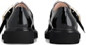 Shop (W) Roger Vivier Kulit Slip-On Tumit Blok Hujung Bulat 'Hitam' RVW54835700D1PB999