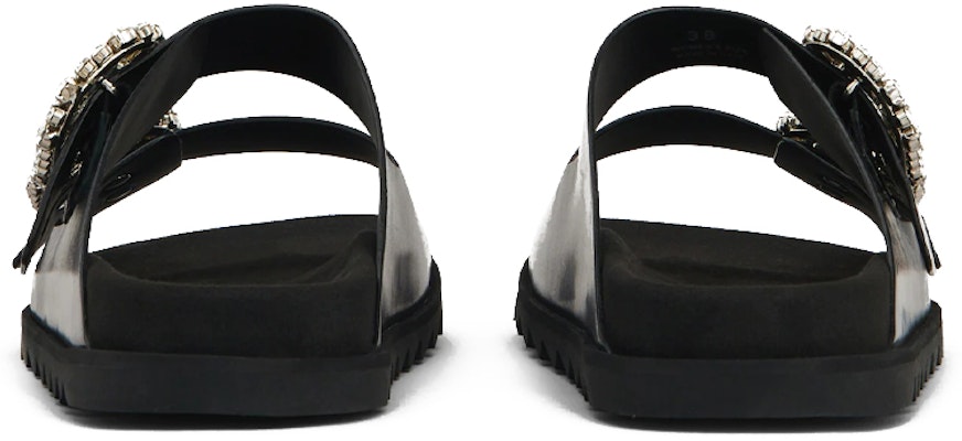 (Women) Roger Vivier Leather Slides 'Simple Casual Black Fashion' RVW45818820BSSB999 Details for (Women) Roger Vivier Leather Slides 'Simple Casual Black Fashion' RVW45818820BSSB999