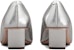 (W) Roger Vivier Tumit Blok Kulit Sandal 'Perak' RVW00631480KACB200