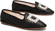 Lookbook (Women) Roger Vivier Leather Slip-On Flat 'Black' RVW7013495091TB999