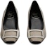 Lookbook (W) Roger Vivier Kulit Square-Toe Slip-On Block Heel 'Beige' RVW44815280D1PC415