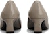 (W) Roger Vivier Kulit Square-Toe Slip-On Block Heel 'Beige' RVW44815280D1PC415