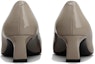 Purchase (W) Roger Vivier Kulit Square-Toe Slip-On Block Heel 'Beige' RVW44815280D1PC415
