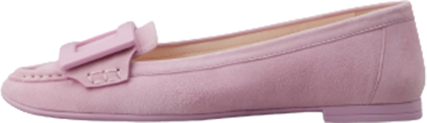 (Women) Roger Vivier Leather Suede Round Toe Slip-On 'Pink' RVW66833090HR0M425 Buy (Women) Roger Vivier Leather Suede Round Toe Slip-On 'Pink' RVW66833090HR0M425