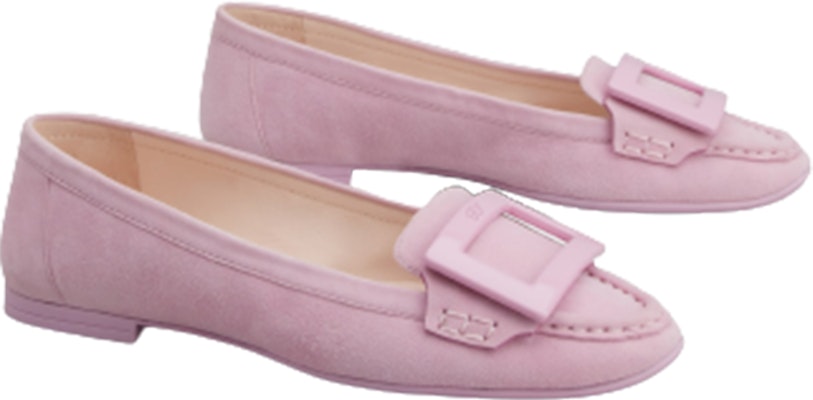 (Women) Roger Vivier Leather Suede Round Toe Slip-On 'Pink' RVW66833090HR0M425 Lookbook (Women) Roger Vivier Leather Suede Round Toe Slip-On 'Pink' RVW66833090HR0M425