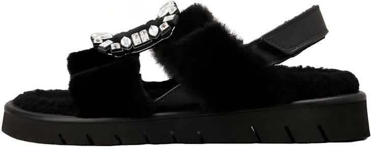 (W) 로저비비에 크리스탈 버클 벨크로 샌들 (블랙) RVW65434770MFYB999 Buy (W) 로저비비에 크리스탈 버클 벨크로 샌들 (블랙) RVW65434770MFYB999