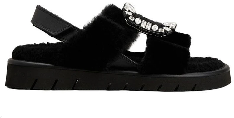 (W) Sandales Mode Velcro Cuir Roger Vivier ''Boucle Cristal Noir'' RVW65434770MFYB999 Order (W) Sandales Mode Velcro Cuir Roger Vivier ''Boucle Cristal Noir'' RVW65434770MFYB999