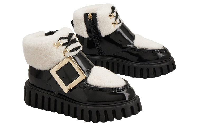 Order (W) Stivaletti in Pelle con Zip Roger Vivier ''Neri'' RVW64633850E1S08CE
