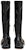 (W) Roger Vivier But Hitam dengan Zip dan Gesper Kulit RVW54033640EBWB999