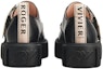 Details for (W) Roger Vivier Loafers 'Kulit Hitam Berkilat dengan Gesper Logam' RVW64632110MRKB999
