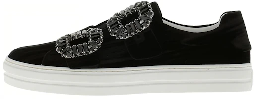 (Women) Roger Vivier Low Top Slip-On 'Black Fashion' RVW40319991JERB999 (Women) Roger Vivier Low Top Slip-On 'Black Fashion' RVW40319991JERB999