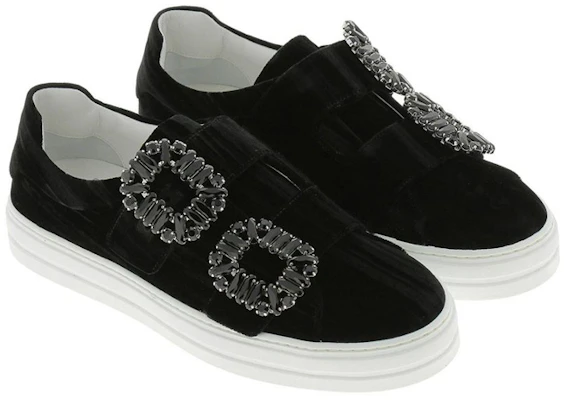 (W) Roger Vivier Slip-On Top Rendah 'Fesyen Hitam' RVW40319991JERB999 Lookbook (W) Roger Vivier Slip-On Top Rendah 'Fesyen Hitam' RVW40319991JERB999