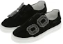 Shop (W) Roger Vivier Slip-On Top Rendah 'Fesyen Hitam' RVW40319991JERB999