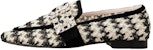 (W) Roger Vivier Kasut Sarung Jaring 'Hitam Putih' RVW63034840RRA5T96