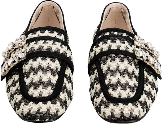 (Women) Roger Vivier Mesh 'Black White Slip-On Loafer' RVW63034840RRA5T96 Lookbook (Women) Roger Vivier Mesh 'Black White Slip-On Loafer' RVW63034840RRA5T96