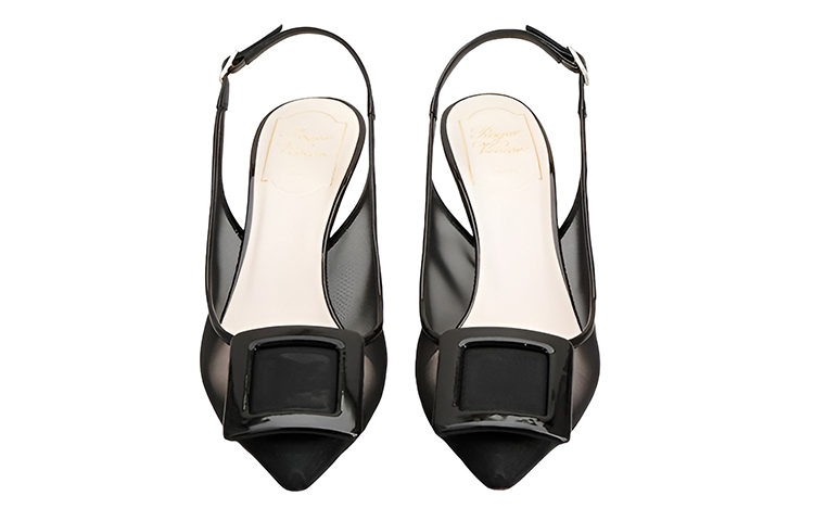 Lookbook (W) Roger Vivier Tacones Altos de Malla 'Hebilla Negra' RVW61833540J9UB999