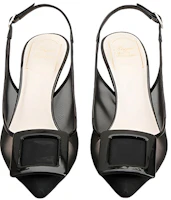 Lookbook (W) Roger Vivier Mesh 'Black Buckle' Kasut Tumit Tinggi. RVW61833540J9UB999