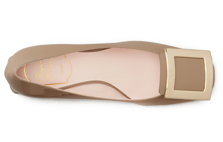 (W) Roger Vivier Metal Buckle Pumps 'Deep Khaki' 圖 4