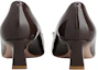 Shop (Women) Roger Vivier Mid-Heel 'Burgundy Patent Leather Buckle' RVW44815280D1PL811