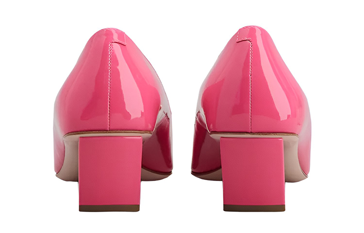 (W) Roger Vivier Mid-Heel Pumps 'Pink Buckle' 圖 4