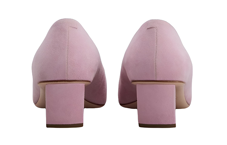Shop (Women) Roger Vivier Mid-Heel Pumps 'Pink Suede' RVW00631480HR0M425