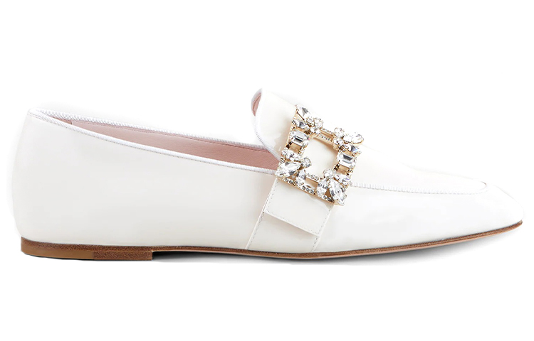 Order (W) 로저비비에 미니 브로쉬 비비에 '화이트 버클 벨벳' (54 characters) RVW634311905IUC019