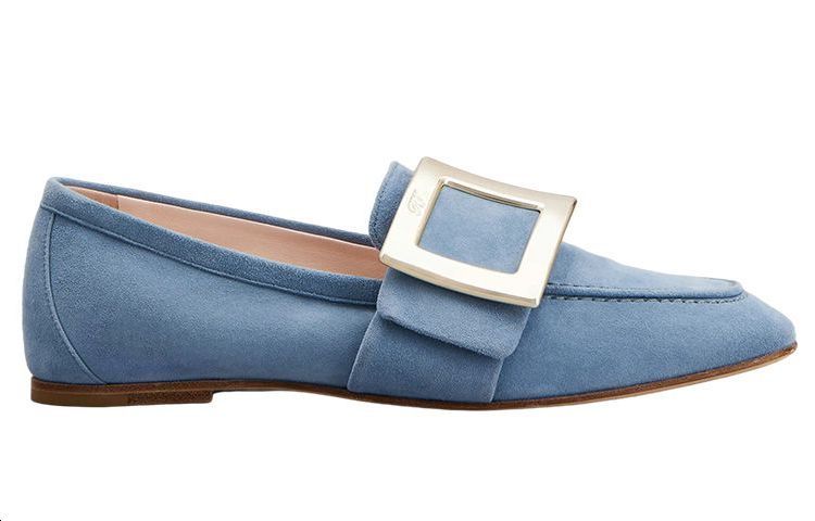 (W) Roger Vivier Moccasin 'Soft Metal Buckle Light Blue' 圖 2