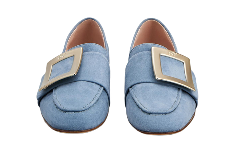 (W) Roger Vivier Moccasin 'Soft Metal Buckle Light Blue' 圖 3