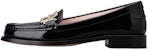 (W) Roger Vivier Morsetto Loafers 'Hitam Patent Buckle Logam' RVW70035000MRKB999
