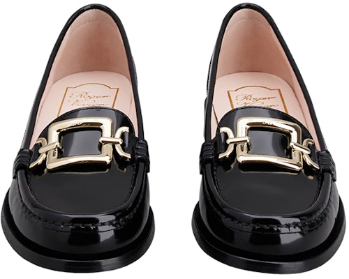 (Women) Roger Vivier Morsetto Loafers 'Black Patent Metal Buckle' RVW70035000MRKB999 Lookbook (Women) Roger Vivier Morsetto Loafers 'Black Patent Metal Buckle' RVW70035000MRKB999