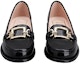 Lookbook (W) Roger Vivier Morsetto Loafers 'Hitam Patent Buckle Logam' RVW70035000MRKB999