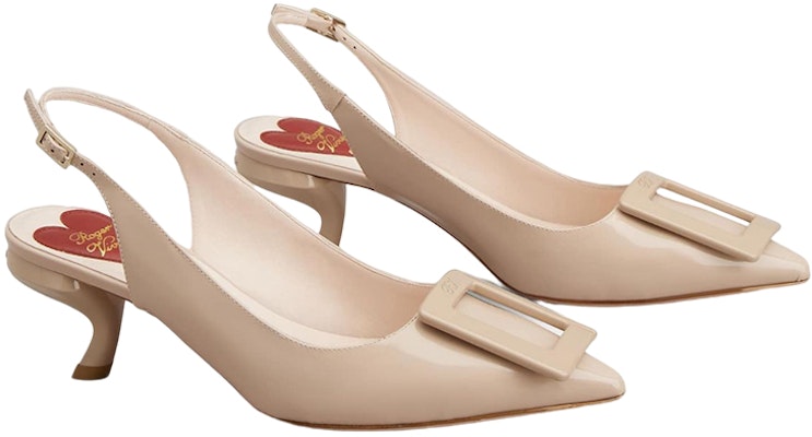 (W) Roger Vivier Hak Tinggi 'Stiletto Gesper Merah Muda' RVW63831440D1PC211 Lookbook (W) Roger Vivier Hak Tinggi 'Stiletto Gesper Merah Muda' RVW63831440D1PC211