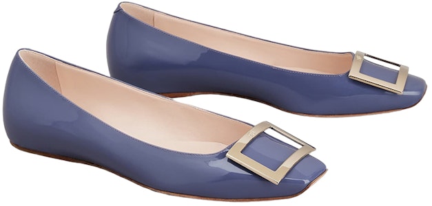 (W) 로저비비에 메탈 버클 스퀘어토 블루 플랫 RVW40415280D1PU822 Lookbook (W) 로저비비에 메탈 버클 스퀘어토 블루 플랫 RVW40415280D1PU822